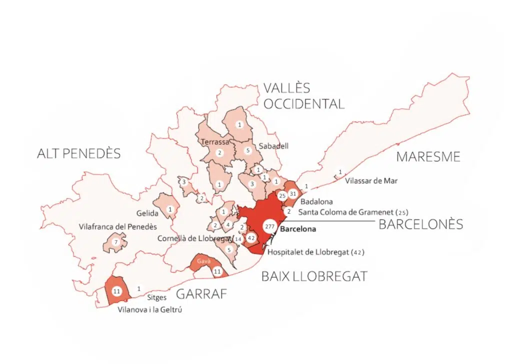 Mapa d'habitatges desembre 2023